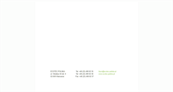 Desktop Screenshot of ecotec-polska.pl